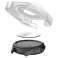 Vetro temperato x2 Spigen Glas.tR "EZ FIT" per Samsung Galaxy Watch 4 C foto 6