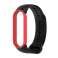 Xiaomi Mi Smart Band için IconBand 5/6/6 NFC Siyah / Kırmızı fotoğraf 1