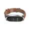 Herms Strap pour Xiaomi Mi Smart Band 5/6/6 NFC Marron photo 1