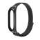 Bracelet en nylon pour Xiaomi Mi Smart Band 5/6/6 NFC Noir photo 5