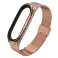 Pulsera MilaneseBand Correa para Xiaomi Mi Smart Band 5/6/6 NFC Rosa fotografía 1