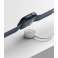 2x Ringke Slim Cover für Apple Watch 7 45mm Klar & Metallic Blau Bild 3