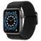 Spigen Fit Lite Armband für Apple Watch 4/5/6/7/SE (38/40/41mm) Schwarz Bild 6
