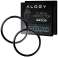 2x Elastyczne Szkło 3D Alogy do Garmin Venu 2s 40mm Black zdjęcie 2
