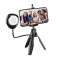 Telefoon statiefhouder met LED-licht Alogie statief met verlichting foto 1
