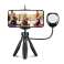 Telefoon statiefhouder met LED-licht Alogie statief met verlichting foto 2