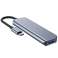 Adaptador de hub USB V1-HUB 4in1 USB-C Cinzento foto 1