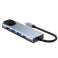 Adaptador USB Hub V3-HUB 5in1 USB-C Cinzento foto 4