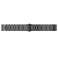 Bracelet en acier inoxydable pour Garmin Fenix 5/6/6 Pro / 7 Noir photo 2
