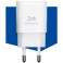 Chargeur mural rapide 3mk Hyper Chargeur USB + USB-C 20W Blanc photo 4