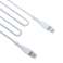 1m 3mk Hyper Silicone Cable USB-C a Lightning Cable 20W 3A MF fotografía 4