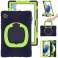 Housse X-Armor pour Samsung Galaxy Tab A8 10.5 X200 / X205 Navy/Lime photo 1