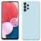 silikonikon gummifodral för Samsung Galaxy A13 4G / LTE himmelsblå bild 1