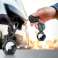 TpuCarbon Key Ring for Apple AirTag Black image 1
