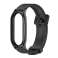 IconBand Pro Kautschukarmband für Xiaomi Mi Smart Band 7 Schwarz Bild 2