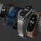 Milaneseband Bracelet en acier pour Xiaomi Mi Smart Band 7 Noir photo 1
