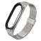 Milaneseband Stahlarmband für Xiaomi Mi Smart Band 7 Silber Bild 2