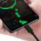 Alogy Високоскоростен USB-A към USB-C тип C кабел 5A 1m Черен картина 5