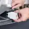 USB 2.4A 2400mAh 12W jedna rychlá nabíječka bílá fotka 5