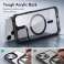 ESR Air Armor HaloLock MagSafe Case pour Apple iPhone 14 Plus Clear / Blac photo 3
