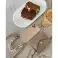 Icon Chain case voor Apple iPhone 14 Pro Max Beige foto 1