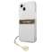 Guess GUHCP13SKB4GBR iPhone 13 mini 5,4" Transparentes Hardcase 4G Braun Bild 1