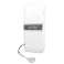 Guess GUHCP13MKB4GGR iPhone 13 6,1" transparante hardcase 4G grijze band foto 5