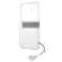 Guess GUHCP13MKB4GGR iPhone 13 6,1" transparante hardcase 4G grijze band foto 6
