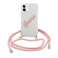 Guess GUHCP12SCRTVSPI iPhone 12 mini 5,4" pink/pink Hardcase Skript Bild 1