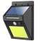 Udendørs Solar LED-lampe med bevægelses- og skumringssensor 48 LED COB billede 2