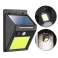 Udendørs Solar LED-lampe med bevægelses- og skumringssensor 48 LED COB billede 1