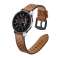 Nahkahihna Samsung Galaxy Watch 46mm ruskealle kuva 2