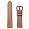 Nahkahihna Samsung Galaxy Watch 46mm ruskealle kuva 6