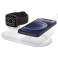 Spigen magfit duo apple magsafe & apple watch laadija alus valge foto 1