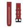 Symbolband für Garmin Fenix 3 / 5x / 3h / 5x plus / 6x / 6x pro / 7x rot Bild 4