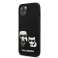 Karl Lagerfeld KLHCP13SSSKCK iPhone 13 mini 5,4" tapa rígida negro/negro fotografía 1