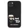 Karl Lagerfeld KLHCP13SSSKCK iPhone 13 mini 5,4" tapa rígida negro/negro fotografía 2