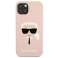 Karl Lagerfeld KLHCP13SSLKHLP iPhone 13 mini 5,4" lichtroze/licht pi foto 2