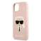 Karl Lagerfeld KLHCP13SSLKHLP iPhone 13 mini 5,4" lichtroze/licht pi foto 5