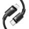 Joyroom S-1230N9 Typ-C auf Typ-C Kabel PD60W/3A 120cm schwarz Bild 2