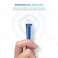 Bluetooth Auto Headset ROCK SPACE Taschenlampe Blau Bild 2
