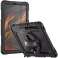 Solid360 galaxy tab s7+ plus / s8+ plus / s7 fe 12.4 musta kuva 2