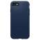 Spigen silicona fit iphone 7/8/se 2020/2022 azul marino fotografía 3