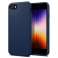 Spigen silicona fit iphone 7/8/se 2020/2022 azul marino fotografía 4