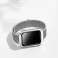 USAMS Gehäusegurt für Apple Watch 4/5/6/7 / SE 40 / 41mm Silber / Silber Z Bild 2