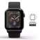 Super Dry Watchband Apple Watch 38/40/41 mm Nylon Weave negro / bl fotografía 3