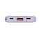 Powerbank UNIQ Fuele mini 8000mAh USB-C 18W PD Lavendel med hurtig opladning/l billede 3