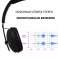 AWEI Bluetooth over-ear kuulokkeet A800BL musta kuva 2