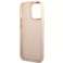 Чехол Guess GUHCP14LHG4SHP для Apple iPhone 14 Pro 6,1" розовый/розовый жесткий изображение 6