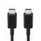 Samsung EP-DN975BB USB-C к USB-C кабель быстрой зарядки черный / черный изображение 2